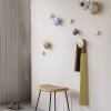 Muuto DOTS Wieszak Drewniany XS - 6.5 cm / Ciemnobrązowy