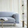 Muuto POST Lampa Stojąca - Podłogowa / Brązowozielona