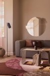 Aytm CURVA Metalowa Ławka 100 cm / Taupe