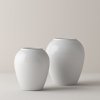 Lyngby Porcelain RHOMBE Wazon do Kwiatów 17 cm / Biały