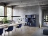 Muuto LINEAR Podłużna Lampa Wisząca 87 cm Czarna