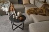 Villa Collection SIMPLY Okrągły Stolik Kawowy 62 cm Czarny