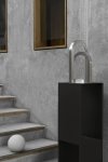 Kristina dam studio NORDIC Postument Stalowy 102 cm / Czarny