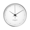 Georg Jensen KOPPEL Zegar Ścienny 30 cm Srebrny