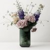 Lyngby Porcelain LYNGBY Wazon Szklany 20 cm Granatowy Midnight Blue