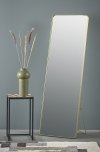 Villa Collection MIRROR Lustro Podłogowe 140 cm Złote