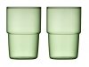 Lyngby Glass TORINO Szklanki do Napojów 400 ml 2 Szt. / Zielone
