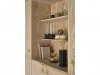 Villa Collection LYST Świecznik 28 cm Czarny