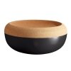 Emile Henry NATURAL Duża Misa na Owoce i Warzywa 35,8 cm Czarna