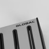 Global DOCK SET B Zestaw 5 Japońskich Noży Kuchennych z Bazą