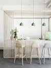 Muuto NERD Hoker - Krzesło Barowe 79 cm Czarne