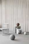 Kristina dam studio ARCH Stolik Stalowy 60 cm / Beżowy