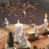 Kähler CHRISTMAS Świąteczna Zawieszka Choinkowa z Porcelany / Szyszka