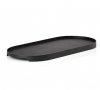 ZONE Denmark SINGLES Metalowa Podstawka - Tacka Owalna 35 x 16 cm Czarna