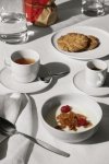 Alessi ITSUMO Talerz Deserowy 21 cm 4 Szt.  / Biały