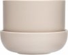 Iittala NAPPULA Doniczka z Podstawką 13 cm / Beżowa
