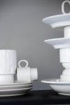 Sagaform COFFEE RETRO Miska 17 cm Biała