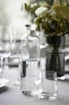 Lyngby Glas ZERO Karafka z Korkiem do Wody 1,1 l / Szkło Kryształowe