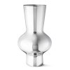 Georg Jensen ALFREDO Stalowy Wazon do Kwiatów 47 cm / Srebrny Połysk