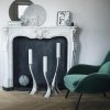 Georg Jensen COBRA Świecznik Podłogowy 60 cm Srebrny / Stal Polerowana