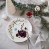 Kähler HAMMERSHØI CHRISTMAS Talerz Świąteczny 19 cm / Deserowy