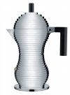Alessi PULCINA Kawiarka - Zaparzacz do Espresso 300 ml - Czarna Rączka