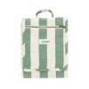 Sodahl STATEMENT Koc Piknikowy w Etui 130x170 cm / Zielone Paski