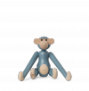 Kay Bojesen MONKEY Małpka Drewniana Mini - Niebieska / Edycja Limitowana
