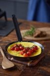Holm KITCHEN Patelnia ze Stali Węglowej z Powłoką Nieprzywierającą 28 cm / Czarna