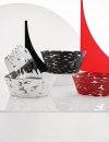 Alessi BARKET Misa - Kosz na Owoce 18 cm Czarny