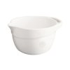 Emile Henry KITCHEN Ceramiczna Miska Kuchenna do Mieszania Ciasta 3,5 l / Biała