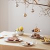 Lyngby Porcelain RHOMBE Bombka Porcelanowa - Jasnozielona