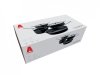 Alessi POTS & PANS Komplet do Gotowania - Zestaw Garnków z Powłoką 6 El. Czarny