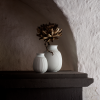 Lyngby Porcelain CURVE Wazon do Kwiatów 12 cm Biały