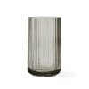 Lyngby Porcelain LYNGBY Wazon Szklany 20 cm Szary