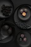 Alessi TEXTURE Taca Okrągła 35 cm Czarna
