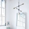House Doctor MOLECULAR Lampa Wisząca / Czarna - Złota