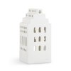 Kähler URBANIA Świecznik Tealight - Domek Biały / Manor