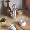 Georg Jensen ALFREDO Solnica - Pojemnik na Sól / Drewniany