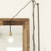 House Doctor PURE NATURE Lustro Ścienne w Drewnianej Ramie 95x210 cm