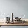 Georg Jensen MANHATTAN Owalna Taca Stalowa