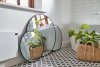 Villa Collection MIRROR Lustro Ścienne Okrągłe 80 cm Czarne
