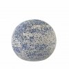 Bloomingville REESE Ogrodowa Kula Dekoracyjna z Terakoty 20 cm / Niebieska