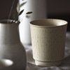 House Doctor BERICA Ceramiczny Kubek bez Ucha 300 ml / Beżowy