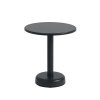 Muuto LINEAR OUTDOOR Stalowy Stolik Kawowy Ogrodowy - Zewnętrzny / Czarny