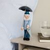 Kay Bojesen SANDMAN Figurka Drewniana / Chłopiec z Parasolem
