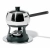 Alessi MAMI Zestaw do Fondue Bourguignonne / Czarny Stojak