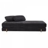 Bloomingville GROOVE Sofa Rozkładana z Funkcją Spania / Ciemnoszara