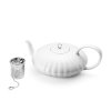 Georg Jensen BERNADOTTE Dzbanek do Herbaty 1,2 l Biały