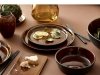 Bitz GASTRO Talerz Obiadowy 27 cm 6 Szt. Czarny - Środek Amber